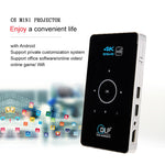 Máy chiếu mini DLP HD thông minh Android C6 2GB+32GB Máy chiếu không dây, Phích cắm US (Đen), Phích cắm EU (Đen), Phích cắm UK (Đen), Phích cắm AU (Đen), Phích cắm US (Trắng), Phích cắm UK (Trắng), Phích cắm AU (Trắng)