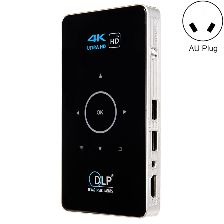 Máy chiếu mini DLP HD thông minh Android C6 2GB+32GB Máy chiếu không dây, Phích cắm US (Đen), Phích cắm EU (Đen), Phích cắm UK (Đen), Phích cắm AU (Đen), Phích cắm US (Trắng), Phích cắm UK (Trắng), Phích cắm AU (Trắng)