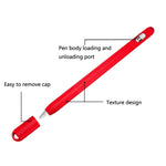 5 PCS Stylus Silicone Protective Case, For Apple Pencil 1, For Apple Pencil 2