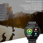 Đồng hồ thông minh X7 chống nước IP68 dành cho nam, đồng hồ thể thao Android Bluetooth hỗ trợ nhịp tim / nhắc nhở cuộc gọi / đếm bước chân / theo dõi giấc ngủ / định vị