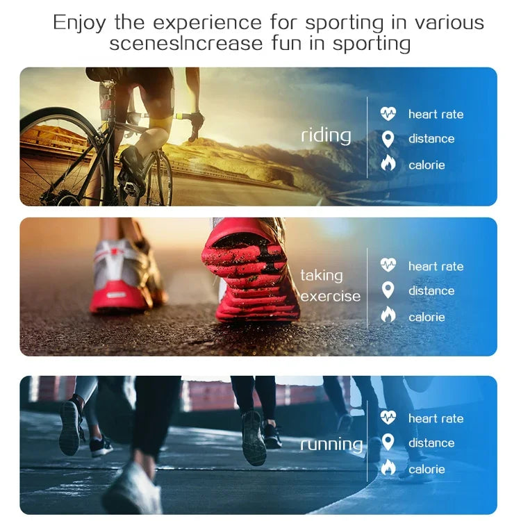 Đồng hồ thông minh X7 chống nước IP68 dành cho nam, đồng hồ thể thao Android Bluetooth hỗ trợ nhịp tim / nhắc nhở cuộc gọi / đếm bước chân / theo dõi giấc ngủ / định vị