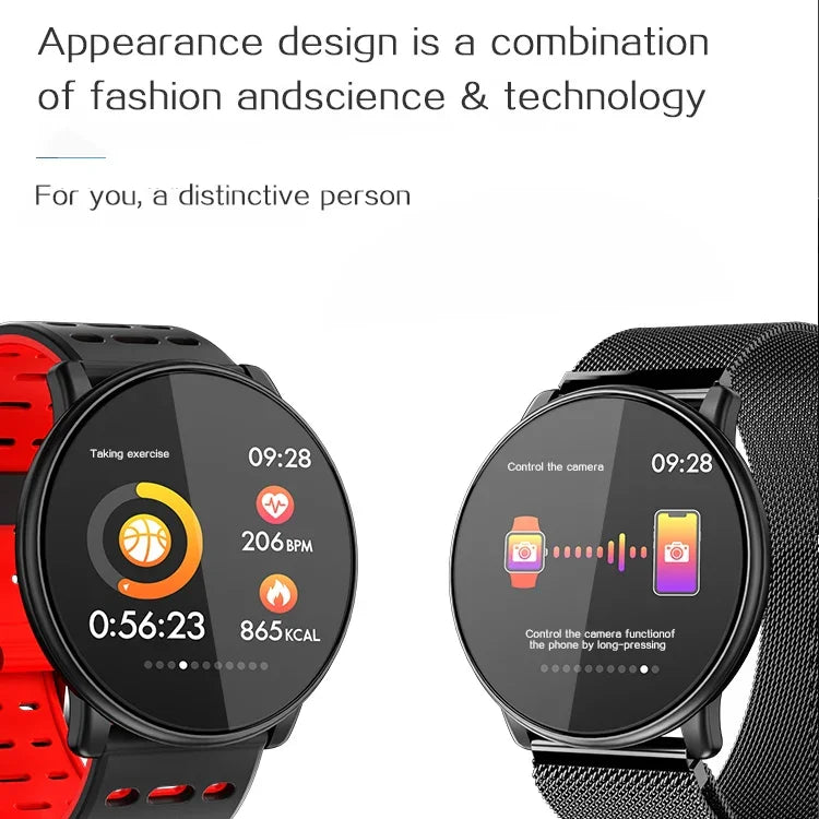 Đồng hồ thông minh X7 chống nước IP68 dành cho nam, đồng hồ thể thao Android Bluetooth hỗ trợ nhịp tim / nhắc nhở cuộc gọi / đếm bước chân / theo dõi giấc ngủ / định vị