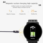 Đồng hồ thông minh X7 chống nước IP68 dành cho nam, đồng hồ thể thao Android Bluetooth hỗ trợ nhịp tim / nhắc nhở cuộc gọi / đếm bước chân / theo dõi giấc ngủ / định vị