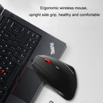 Chuột không dây Lenovo Thinkbook thiết kế công thái học cầm bên hông, chuột cầm bên hông
