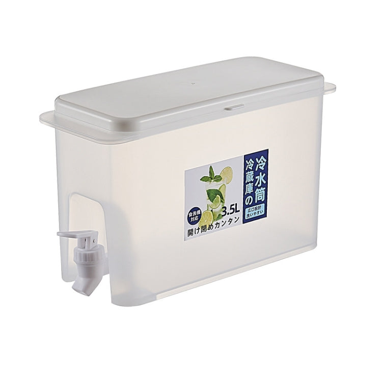 Bình Nước Lạnh Gia Đình Có Vòi, Bình Trà Trái Cây Tủ Lạnh, Xô Nước Mùa Hè 3.5L