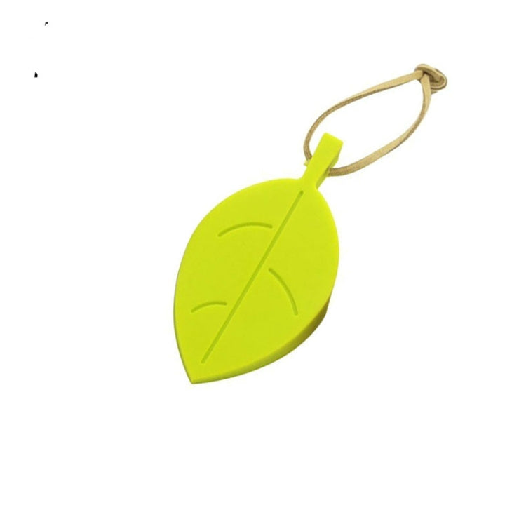 2 cái chặn cửa silicone hình lá sáng tạo chống kẹp trẻ em, miếng đệm an toàn chống va đập cửa