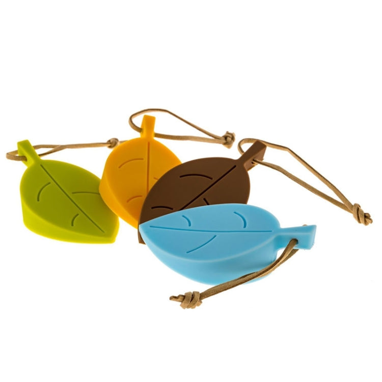 2 cái chặn cửa silicone hình lá sáng tạo chống kẹp trẻ em, miếng đệm an toàn chống va đập cửa