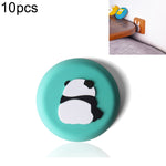 10 cái miếng đệm chống va đập cho tay nắm cửa tường bằng silicone
