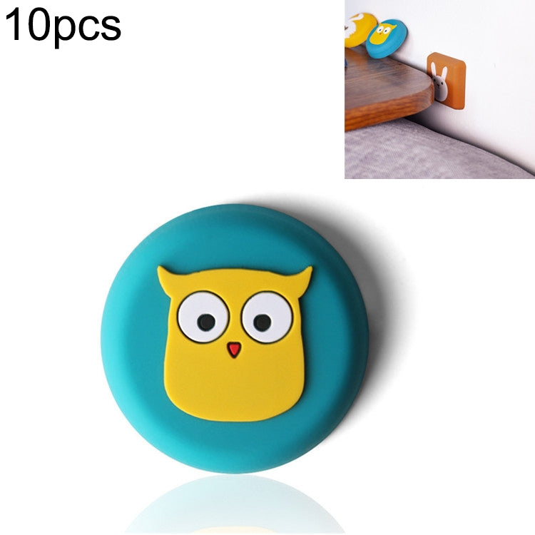 10 cái miếng đệm chống va đập cho tay nắm cửa tường bằng silicone