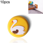 10 cái miếng đệm chống va đập cho tay nắm cửa tường bằng silicone