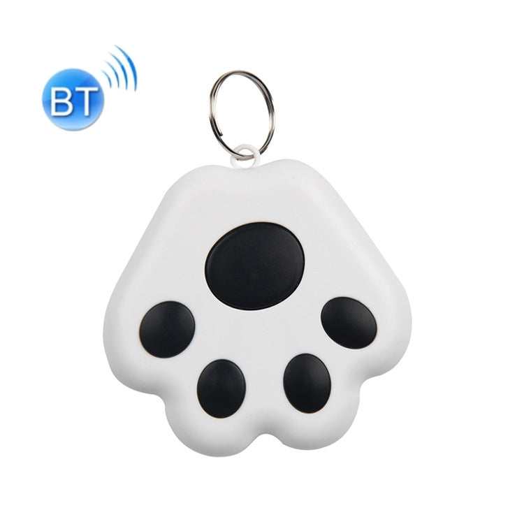 2 chiếc thiết bị chống mất Bluetooth HYC-09 hình chân chó, định vị thú cưng, móc khóa tìm kiếm thông minh báo động hai chiều, màu xanh da trời nhạt, xanh lá, hồng, đỏ, xanh đậm, xám đậm, đen, trắng