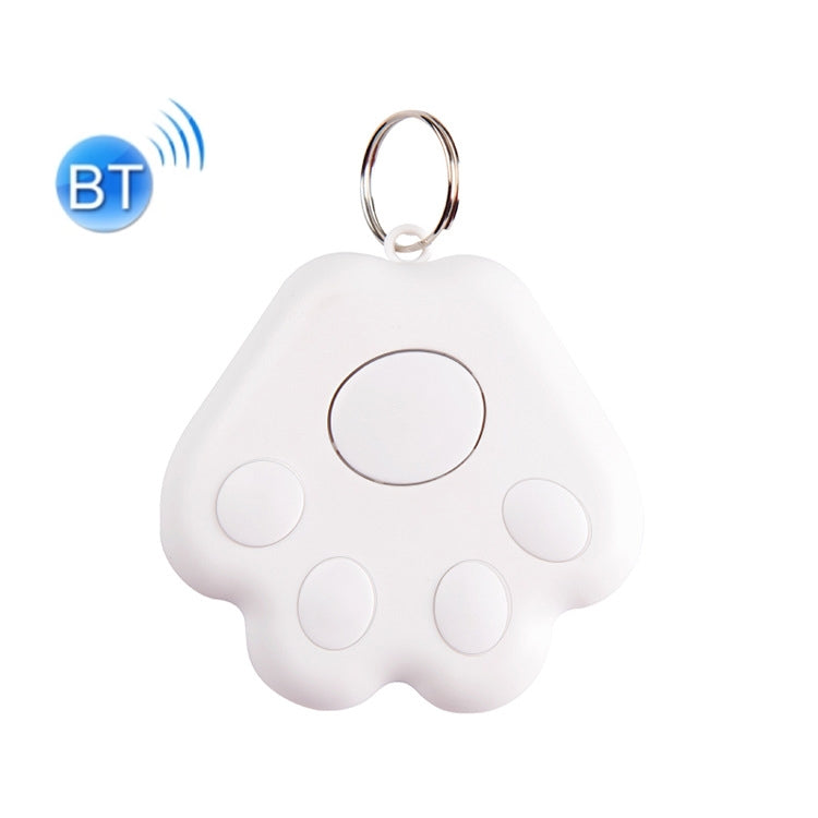 2 chiếc thiết bị chống mất Bluetooth HYC-09 hình chân chó, định vị thú cưng, móc khóa tìm kiếm thông minh báo động hai chiều, màu xanh da trời nhạt, xanh lá, hồng, đỏ, xanh đậm, xám đậm, đen, trắng