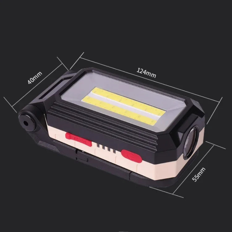 Đèn Làm Việc Kiểm Tra Xe Hơi Chống Chói Sạc USB Đèn Cắm Trại Gấp Có Móc + Nam Châm, W559 2 COB + T6, W560 COB + T6