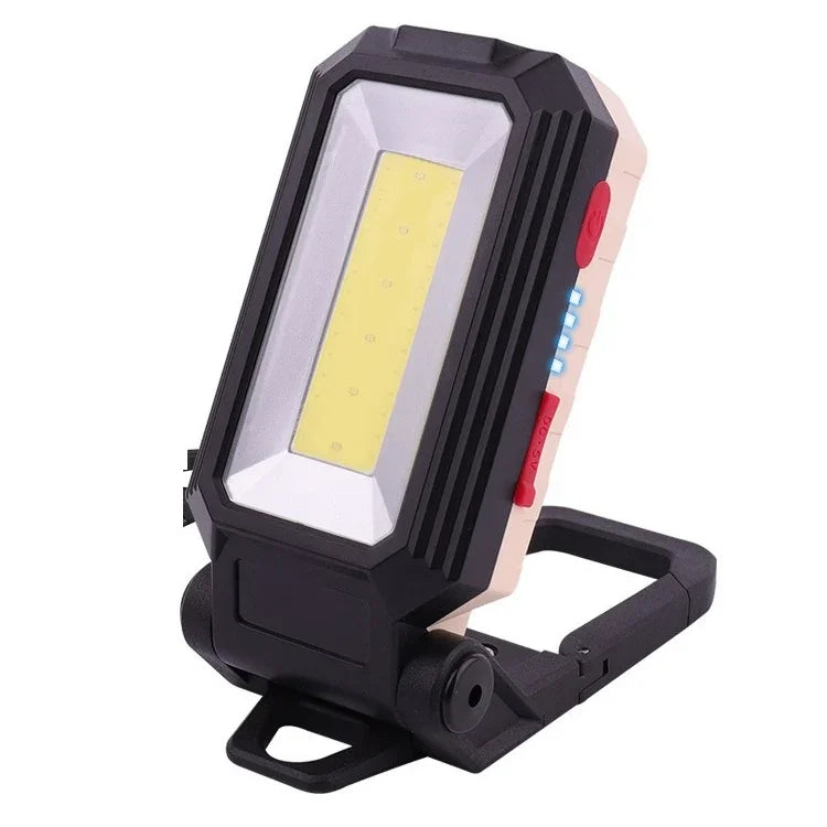 Đèn Làm Việc Kiểm Tra Xe Hơi Chống Chói Sạc USB Đèn Cắm Trại Gấp Có Móc + Nam Châm, W559 2 COB + T6, W560 COB + T6