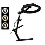 Bộ đèn vòng chiếu sáng trên giá đỡ quay phim, đèn LED làm đẹp trực tiếp, FP10