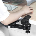 Vaydeer TJ2011 Giá đỡ tay máy tính, lót chuột kim loại hỗ trợ cánh tay lười, đệm cổ tay dạng cần đỡ