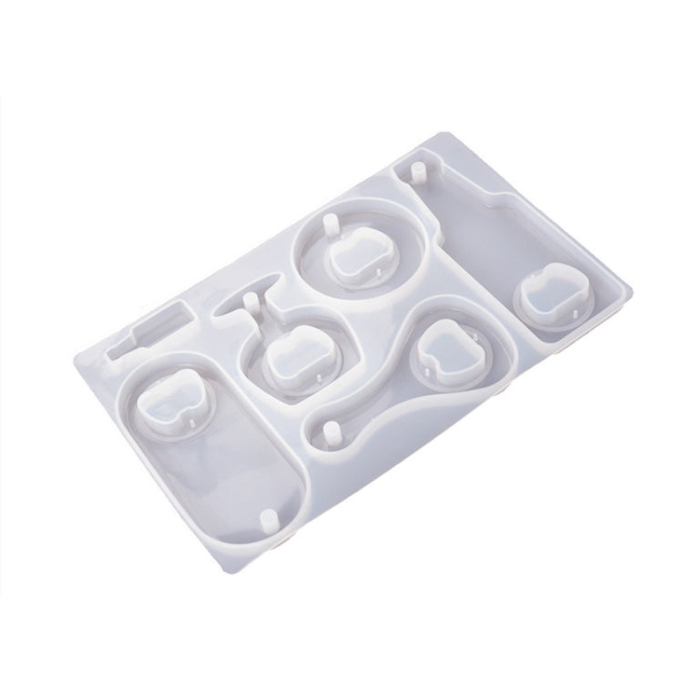 Khuôn silicone mở bia DIY epoxy pha lê, bộ khuôn