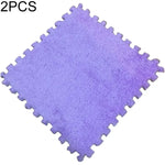 2 miếng thảm mềm phòng khách phòng ngủ trẻ em miếng ghép ma thuật, thảm chơi cho bé 30x30cm, các màu: đỏ hồng, màu lạc đà, tím, cà phê, xanh dương, hồng, xanh lá, trắng, xám