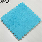 2 miếng thảm mềm phòng khách phòng ngủ trẻ em miếng ghép ma thuật, thảm chơi cho bé 30x30cm, các màu: đỏ hồng, màu lạc đà, tím, cà phê, xanh dương, hồng, xanh lá, trắng, xám