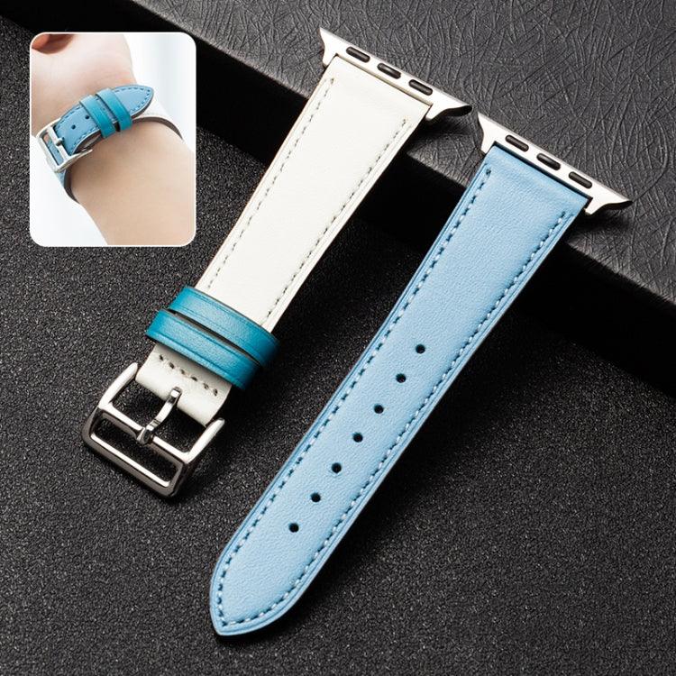 Dây đeo đồng hồ da bò doanh nhân, Dành cho Apple Watch Series 8&7 41mm / SE 2&6&SE&5&4 40mm / 3&2&1 38mm, Dành cho Apple Watch Series 6&SE&5&4 44mm / 3&2&1 42mm, Dành cho Apple Watch Series 6&SE&5&4 40mm / 3&2&1 38mm