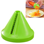 Phễu bếp, máy thái xoắn ốc, dụng cụ bào rau củ, dao cắt cà rốt, dao cắt cà rốt (xanh lá), dao cắt cà rốt (đỏ)