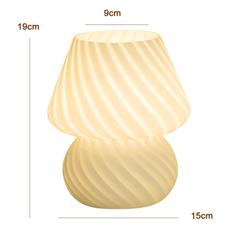 Đèn bàn trang trí đầu giường hình nấm PJ-104 5W, phích cắm Trung Quốc, đặc điểm: ánh sáng ấm đơn sắc, điều chỉnh ba màu, bóng đèn Tmall Elf, điều khiển từ xa + bóng đèn Tmall Elf