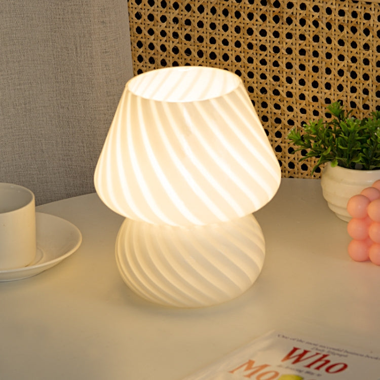 Đèn bàn trang trí đầu giường hình nấm PJ-104 5W, phích cắm Trung Quốc, đặc điểm: ánh sáng ấm đơn sắc, điều chỉnh ba màu, bóng đèn Tmall Elf, điều khiển từ xa + bóng đèn Tmall Elf