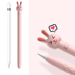 Vỏ bảo vệ silicone hoạt hình chống trượt và chống rơi, Dành cho Apple Pencil 1
