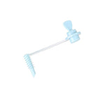 Máy thái xoắn ốc cà rốt, dụng cụ cắt khoai tây rau củ, máy thái xoắn ốc cà rốt (xanh dương)