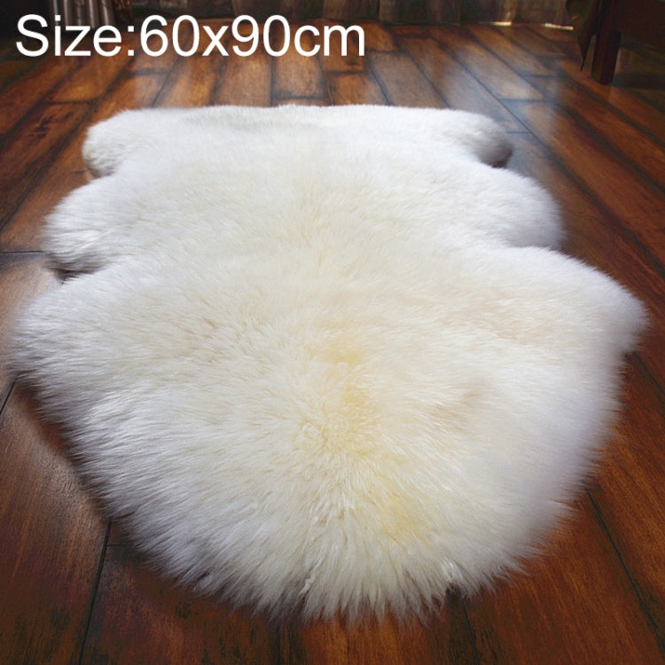 Đệm sofa bằng lông cừu thật nguyên chất, thảm da cừu toàn bộ, thảm trang trí cửa sổ, 60x90cm, 65x100cm, 65x110cm, 80x120cm