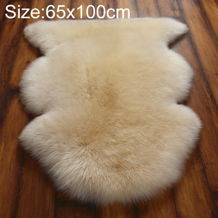 Đệm sofa bằng lông cừu thật nguyên chất, thảm da cừu toàn bộ, thảm trang trí cửa sổ, 60x90cm, 65x100cm, 65x110cm, 80x120cm