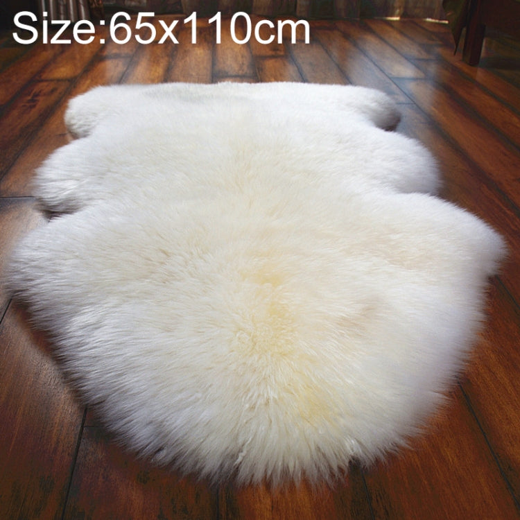 Đệm sofa bằng lông cừu thật nguyên chất, thảm da cừu toàn bộ, thảm trang trí cửa sổ, 60x90cm, 65x100cm, 65x110cm, 80x120cm