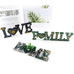 Khuôn silicone chữ DIY epoxy pha lê, khuôn chữ âm MD3300_LOVE, khuôn chữ âm MD3301_HOME, khuôn chữ âm MD3302_Family, khuôn chữ dương MD3313_LOVE, khuôn chữ dương MD3314_HOME, khuôn chữ dương MD3315_FAMILY