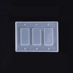 Crystal Epoxy Mirror Porous Socket Button Data Line Switch Panel Silicone Mold, Style One, Style Two, Style Three, Style Four, Style Five, Style Six