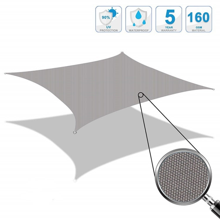 Mái Che Nắng Vườn Ngoài Trời Chống Thấm Chống Tia UV, Kích Thước: 2.5m x 3m, 2.5m x 3m
