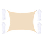 Mái Che Nắng Vườn Ngoài Trời Chống Thấm Chống Tia UV, Kích Thước: 2.5m x 3m, 2.5m x 3m