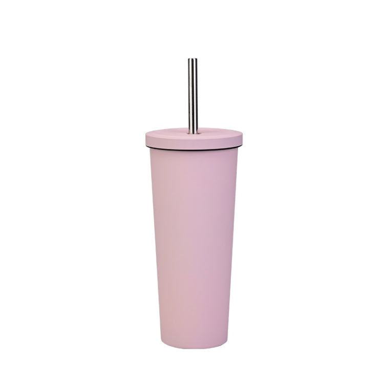 Cốc Ống Hút Thép Không Gỉ Đôi Dung Tích Lớn 700ml, Cốc Giữ Nhiệt Chân Không 304 Dùng Ngoài Trời, Cốc Nước Xe Hơi, Màu Khaki, Cam Đỏ, Tím Lilac, Hồng, Xanh Men, Xanh Rêu, Xám Đậm, Chàm, Đen Mực, Xanh Xám, Hồng Nhạt, Xanh Trắng, Xanh Hồ