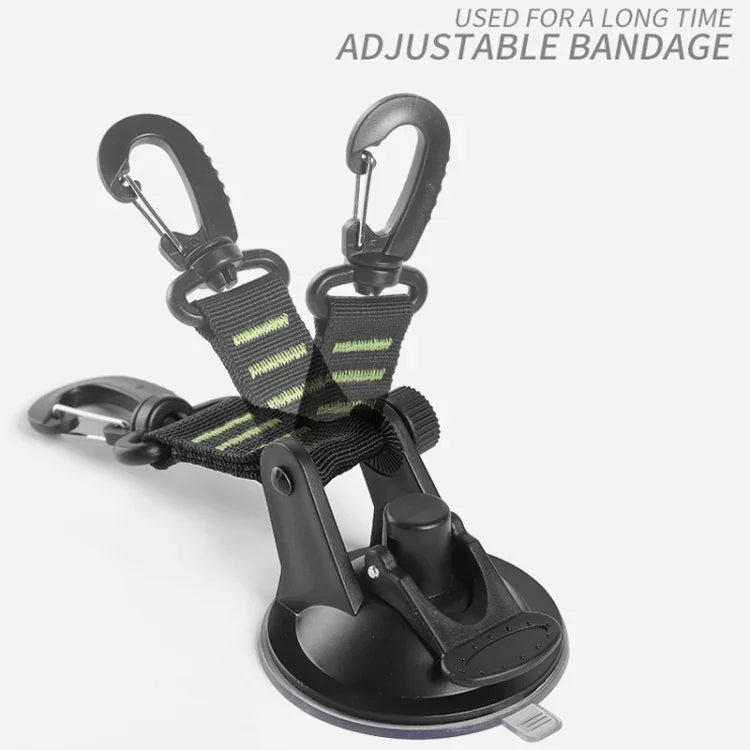 3 Món Móc Hút Chân Không Lều Xe Ô Tô Dùng Cho Người Dùng Gia Đình Du Lịch Ngoài Trời, Móc Tròn Carabiner