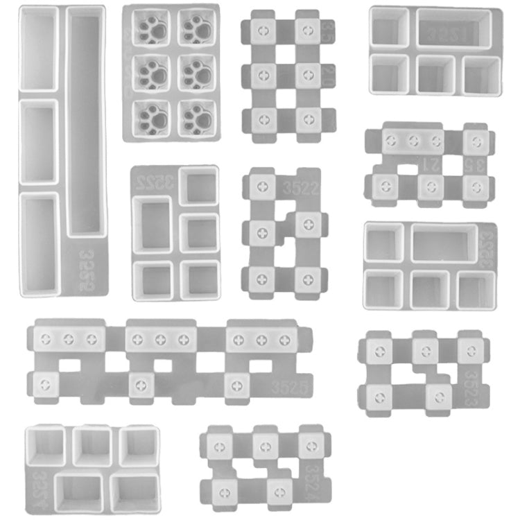 Khuôn silicone làm keycap OEM bàn phím cơ, MD3520, MD3521, MD3522, MD3523, MD3524, MD3525