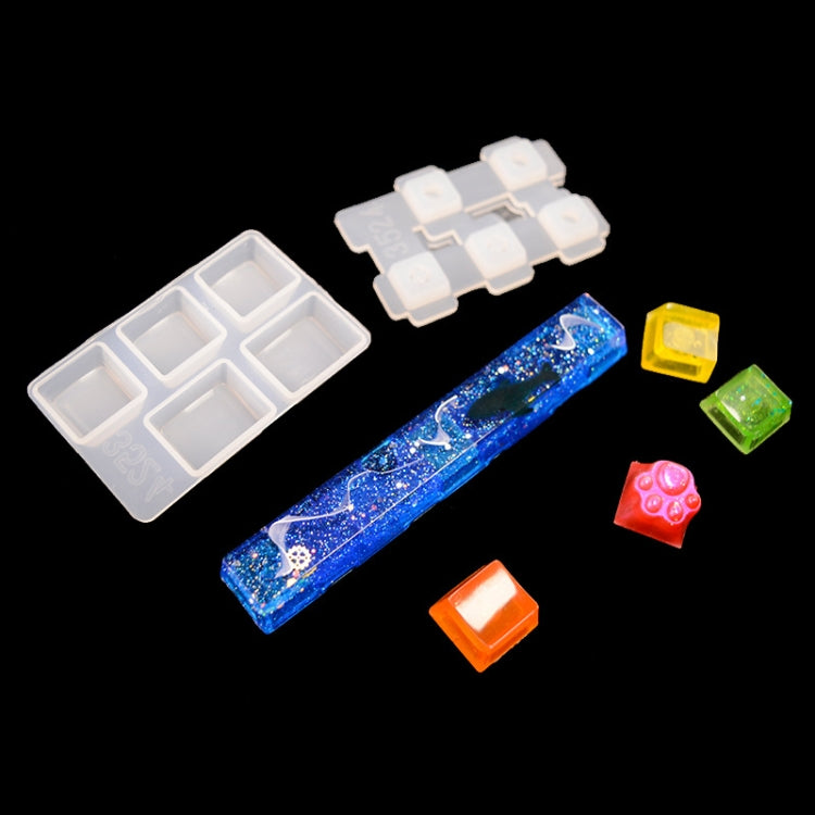 Khuôn silicone làm keycap OEM bàn phím cơ, MD3520, MD3521, MD3522, MD3523, MD3524, MD3525