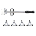 CY-0102 Bộ 5 trong 1 ròng rọc di chuyển đồ nặng gia đình, thiết bị di chuyển đồ nội thất đa năng, màu đỏ (150KG), vàng (300KG), bạc (500KG), xà beng đỏ đen (150KG), xe tăng (100KG), hoạt hình (100KG)