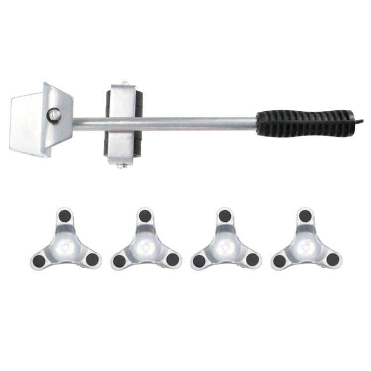 CY-0102 Bộ 5 trong 1 ròng rọc di chuyển đồ nặng gia đình, thiết bị di chuyển đồ nội thất đa năng, màu đỏ (150KG), vàng (300KG), bạc (500KG), xà beng đỏ đen (150KG), xe tăng (100KG), hoạt hình (100KG)