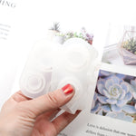 Khuôn silicone làm nhẫn pha lê nhỏ giọt 3 trong 1, khuôn nhẫn hình cung, khuôn nhẫn 3 trong 1