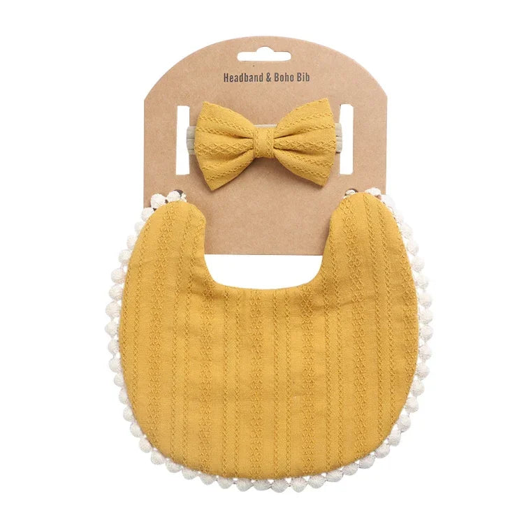 Bộ khăn yếm hai mặt in cotton vải lanh cho bé, DP021-1, DP021-2, DP021-3, DP021-4, DP021-5, DP021-6, DP021-7, DP021-13, DP021-9, DP021-10, DP021-11, DP021-12