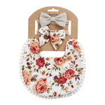 Bộ khăn yếm hai mặt in cotton vải lanh cho bé, DP021-1, DP021-2, DP021-3, DP021-4, DP021-5, DP021-6, DP021-7, DP021-13, DP021-9, DP021-10, DP021-11, DP021-12
