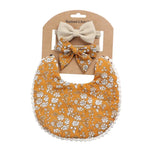 Bộ khăn yếm hai mặt in cotton vải lanh cho bé, DP021-1, DP021-2, DP021-3, DP021-4, DP021-5, DP021-6, DP021-7, DP021-13, DP021-9, DP021-10, DP021-11, DP021-12