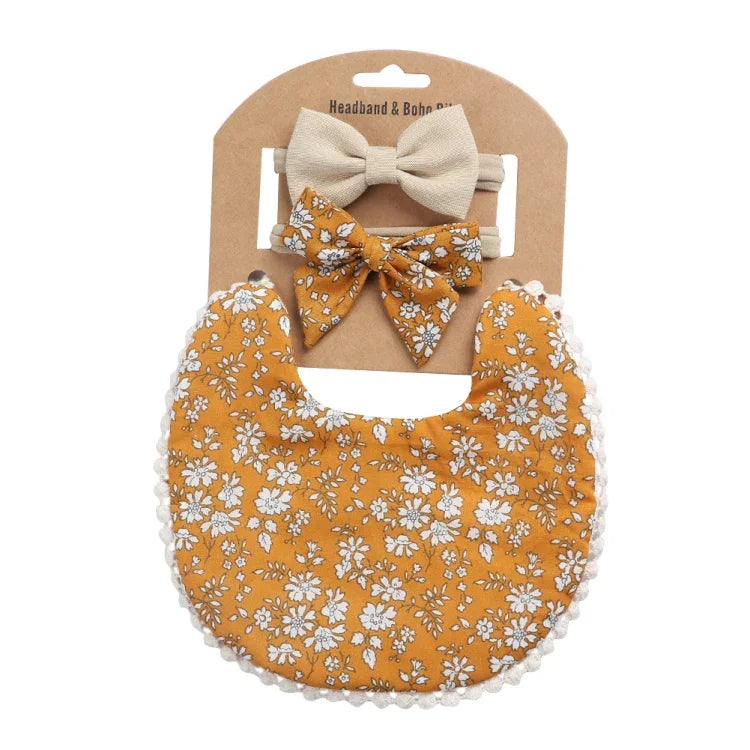 Bộ khăn yếm hai mặt in cotton vải lanh cho bé, DP021-1, DP021-2, DP021-3, DP021-4, DP021-5, DP021-6, DP021-7, DP021-13, DP021-9, DP021-10, DP021-11, DP021-12