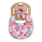 Bộ khăn yếm hai mặt in cotton vải lanh cho bé, DP021-1, DP021-2, DP021-3, DP021-4, DP021-5, DP021-6, DP021-7, DP021-13, DP021-9, DP021-10, DP021-11, DP021-12
