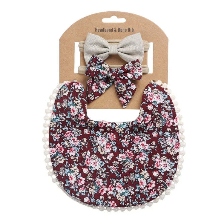 Bộ khăn yếm hai mặt in cotton vải lanh cho bé, DP021-1, DP021-2, DP021-3, DP021-4, DP021-5, DP021-6, DP021-7, DP021-13, DP021-9, DP021-10, DP021-11, DP021-12
