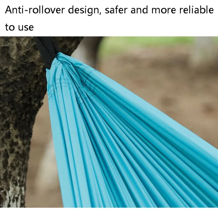 Võng Nylon Đơn Đu Quay Cắm Trại Ngoài Trời, Giao Màu Ngẫu Nhiên, 0.9x2.45m Màu Ngẫu Nhiên